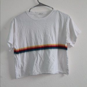 Brandy Melville John Galt white T-shirt